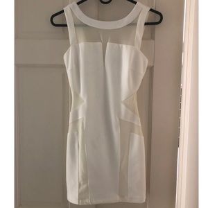 Tobi Small White with Mesh Cutouts